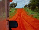 Austrálie cestování Ernest Gilles Road