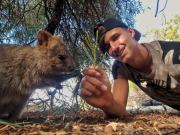 O pravé australské přírodě a studiu biologie na univerzitě v Townsville s Richardem